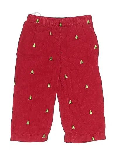 Pre-owned Mud Pie Babies' Casual Pants In Red