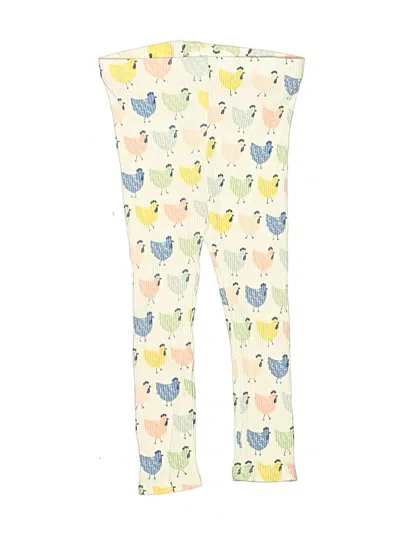 Pre-owned Mud Pie Kids' Casual Pants In Yellow