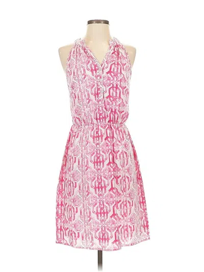 Pre-owned Mud Pie Cocktail Dress In Pink