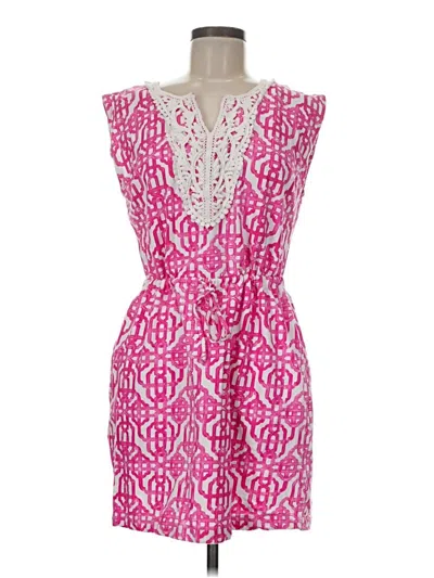 Pre-owned Mud Pie Cocktail Dress In Pink