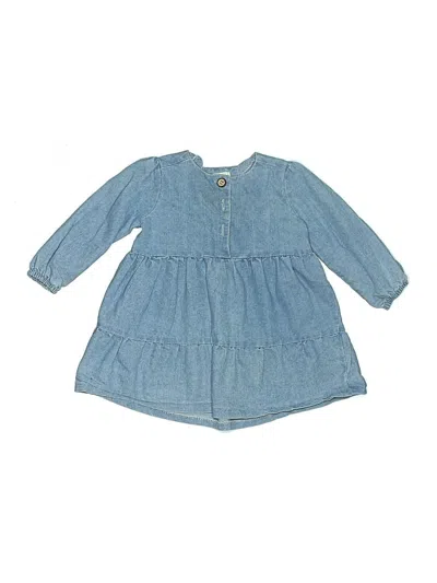 Pre-owned Mud Pie Kids' Dress In Blue