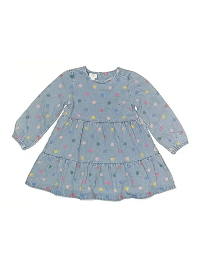 Pre-owned Mud Pie Kids' Dress In Blue