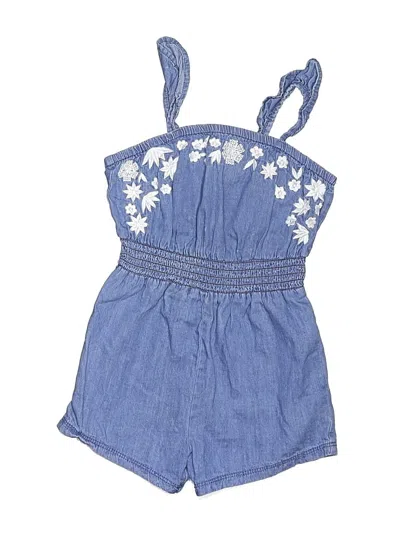 Pre-owned Mud Pie Kids' Dress In Blue