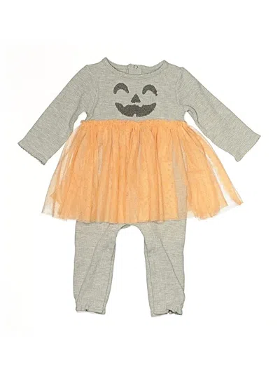 Pre-owned Mud Pie Babies' Dress In Gray