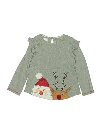 Pre-owned Mud Pie Babies' Dress In Gray