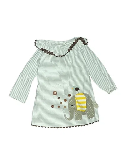 Pre-owned Mud Pie Kids' Dress In Green