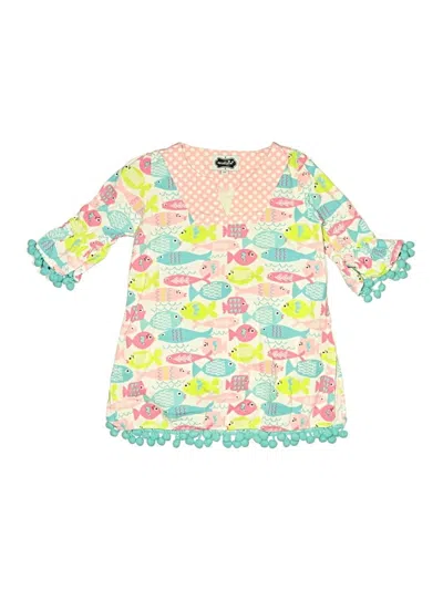 Pre-owned Mud Pie Kids' Dress In Green