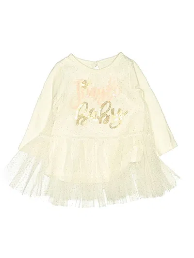 Pre-owned Mud Pie Babies' Dress In Ivory