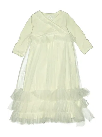 Pre-owned Mud Pie Babies' Dress In Ivory