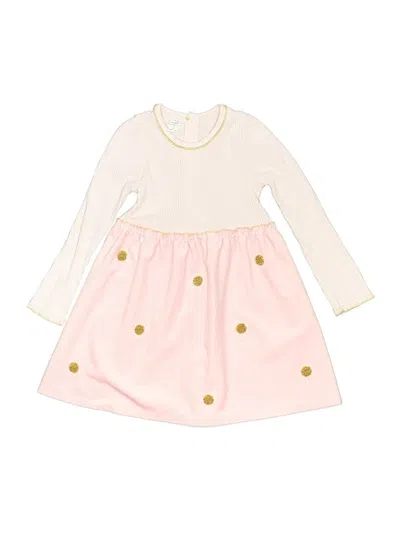 Pre-owned Mud Pie Kids' Dress In White
