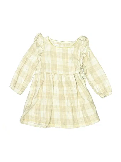 Pre-owned Mud Pie Kids' Dress In Yellow