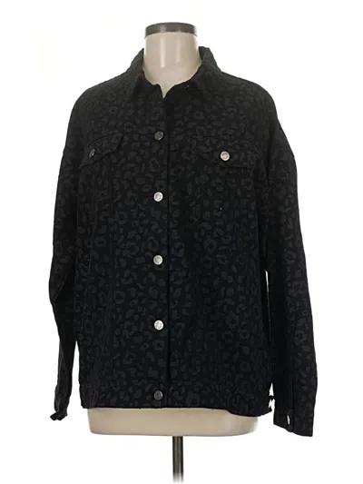 Pre-owned Mud Pie Jacket In Black