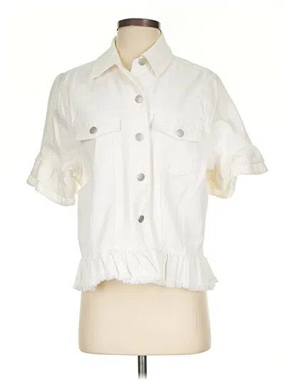 Mud Pie Jacket In White