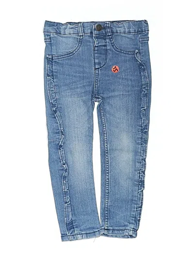 Pre-owned Mud Pie Kids' Jeans In Blue