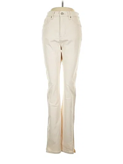 Pre-owned Mud Pie Jeans In Ivory