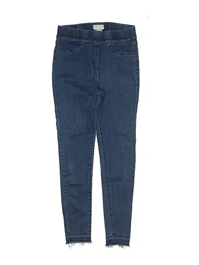 Pre-owned Mud Pie Kids' Jeggings In Blue