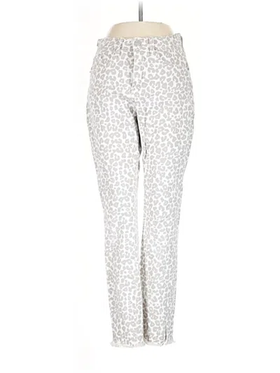 Pre-owned Mud Pie Jeggings In White