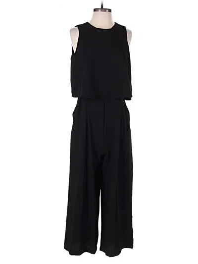 Pre-owned Mud Pie Jumpsuit In Black