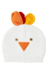 Mud Pie Kids'  Knit Turkey Hat In White
