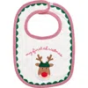 Mud Pie My First Christmas Bib In Brown