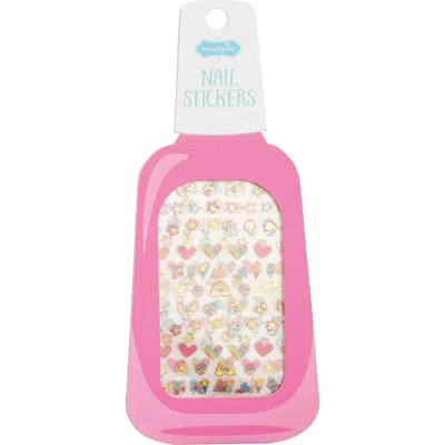 Mud Pie Kids'  Nail Sticker Set In Pink