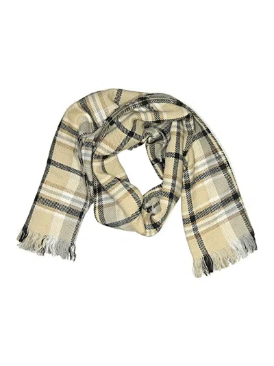 Pre-owned Mud Pie Scarf In Gray