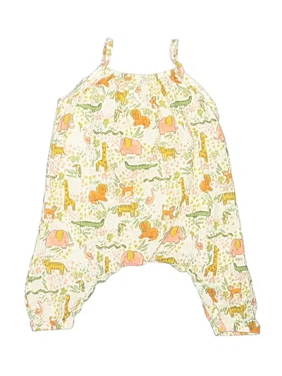 Pre-owned Mud Pie Babies' Short Sleeve Onesie In Yellow