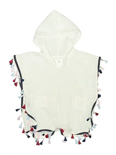 Pre-owned Mud Pie Kids' Sleeveless T-shirt In Ivory
