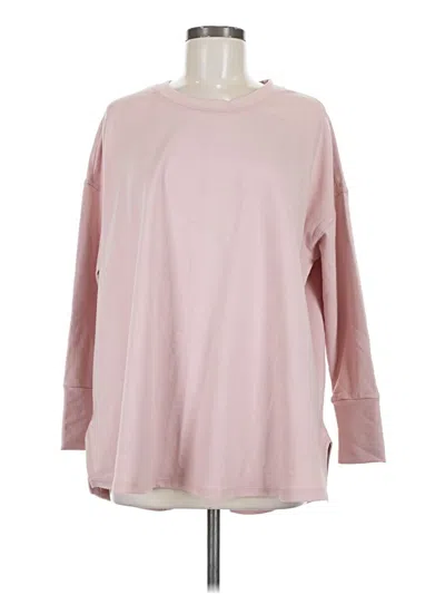 Pre-owned Mud Pie Sweatshirt In Pink