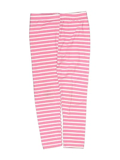 Pre-owned Mud Pie Kids' Track Pants In Pink