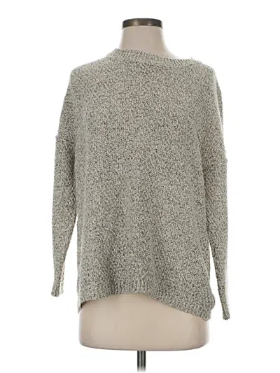 Pre-owned Mud Pie Turtleneck Sweater In Gray