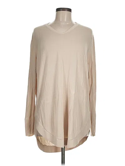 Pre-owned Mud Pie Turtleneck Sweater In Tan
