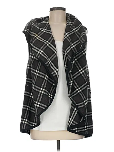 Pre-owned Mud Pie Vest In Black