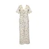 Muda Clothing Fz Llc Aster White Floral Set