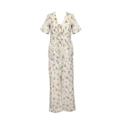 Muda Clothing Fz Llc Aster White Floral Set