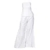Muda Clothing Fz Llc Samantha White Co-ord Set In White