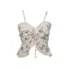 Muda Clothing Fz Llc Women's Flora White Floral Top