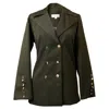 Muda Clothing Fz Llc Women's Green Olivia Blazer In Green