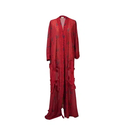 Muda Clothing Fz Llc Women's Nora Kimono - Red