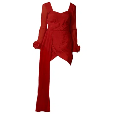 Muda Clothing Fz Llc Women's Rose Mini Dress - Red