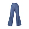 Muda Clothing Fz Llc Women's Samantha Blue Trousers In Blue
