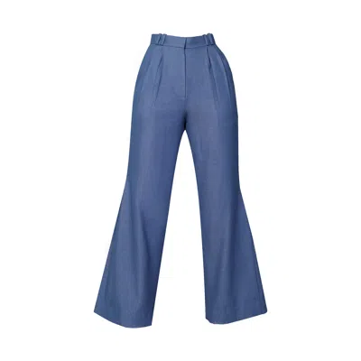 Muda Clothing Fz Llc Women's Samantha Blue Trousers