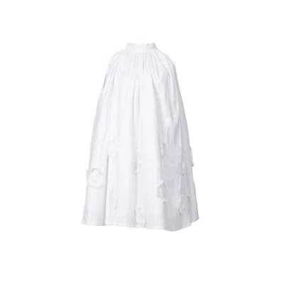 Muda Clothing Fz Llc Women's Scarlett White Dress