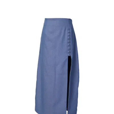 Muda Clothing Fz Llc Women's Veronica Blue Skirt