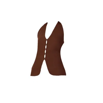 Muda Clothing Fz Llc Women's Veronica Brown Top