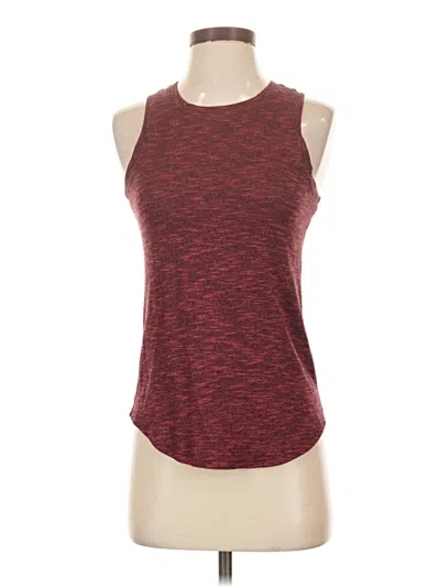 Pre-owned Mudd Active Tank Top In Burgundy