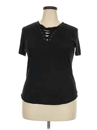 Pre-owned Mudd Active T-shirt In Black