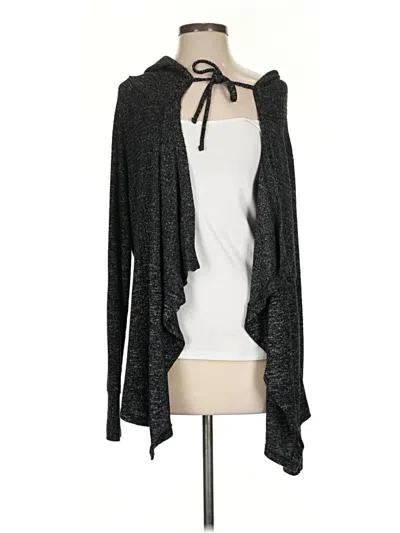 Pre-owned Mudd Cardigan Sweater In Black