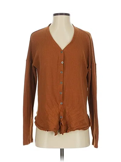 Pre-owned Mudd Cardigan Sweater In Brown