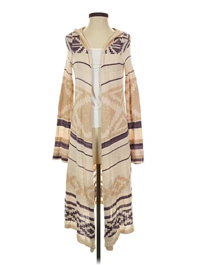 Pre-owned Mudd Cardigan Sweater In Brown